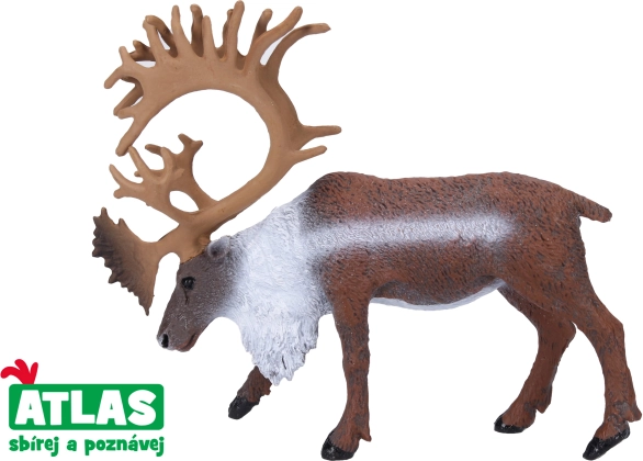 Handbeschilderd rendierfiguurtje 12 cm