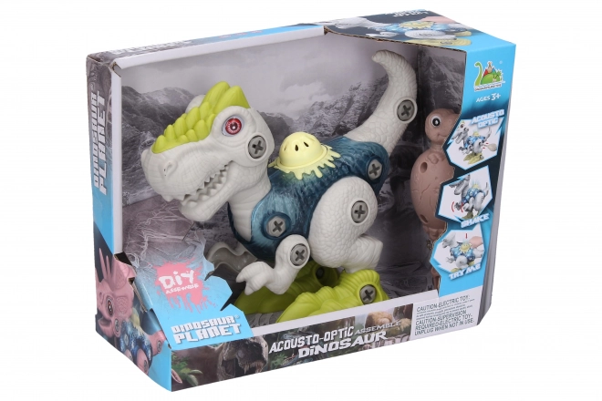 Dinosaurus 17 cm met schroef