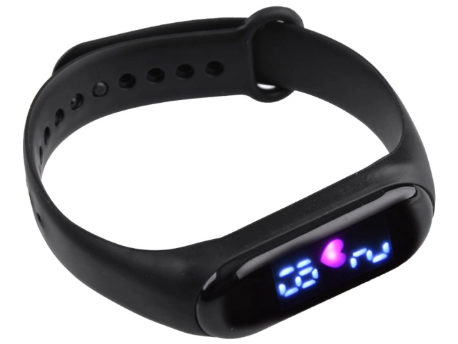 LED-Touchdisplay zur schnellen Anzeige der Uhrzeit