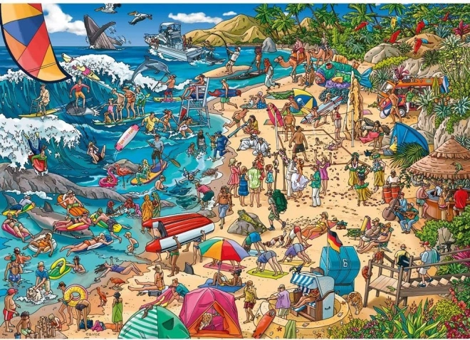 Puzzle Meeresküste 1000 Teile