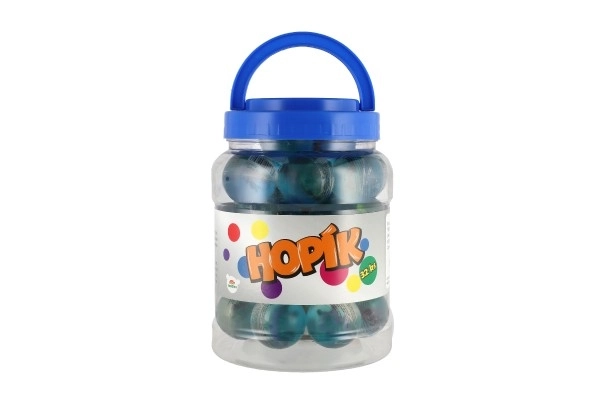 Stuiterbal met dinosaurus 4cm mix soorten 32st in pot