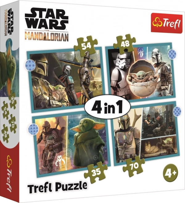 Puzzel 4in1 - Star Wars