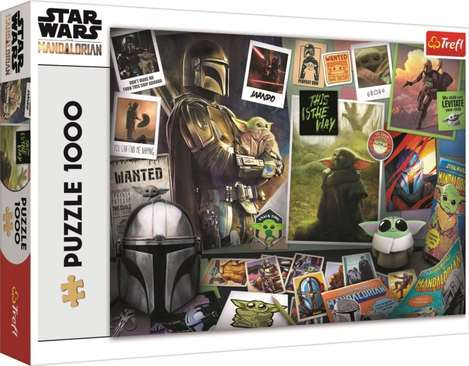Puzzle 1000 Teile Grogu Kollektion Mandalorianer