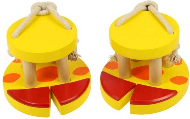 Échasses girafe en bois pour enfants Bigjigs Toys