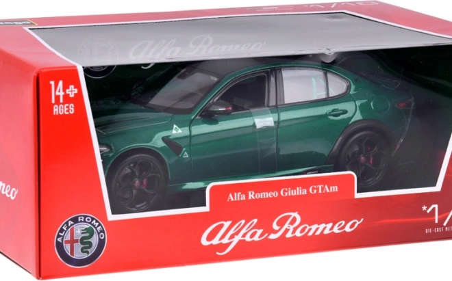 Alfa Romeo Giulia GTAm Quadrifoglio modelauto 1:18