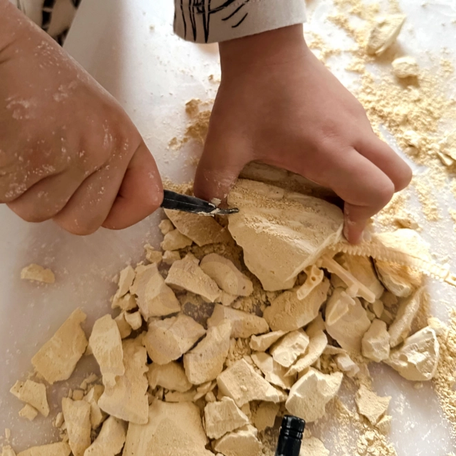 Woopie creatieve speelgoed dinosaurus skelet opgraving