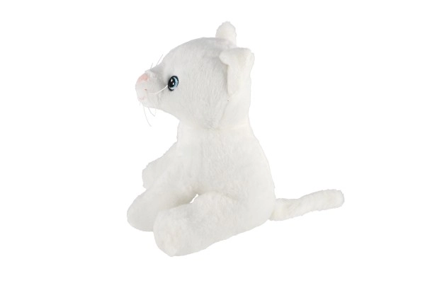 Mascotte Leo, crèmekleurige kat 15 cm