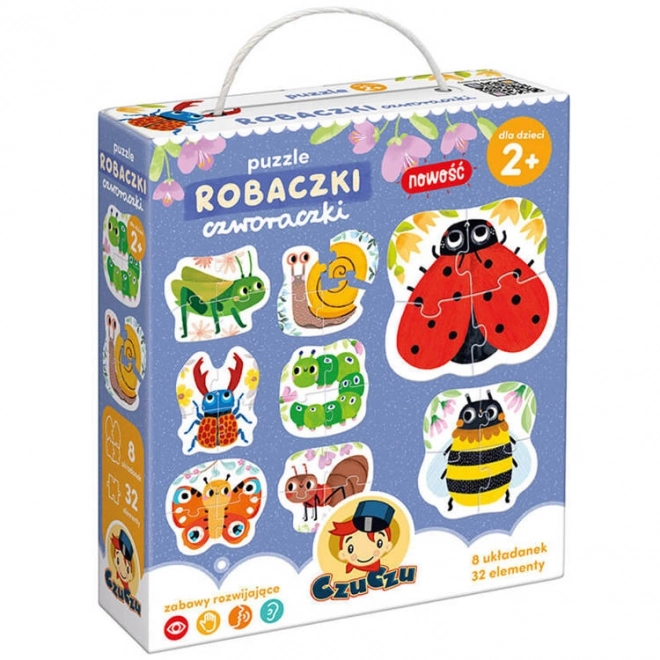 CzuCzu Puzzle Krabbler Vierteilige Puzzles