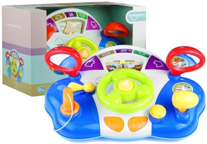 Geluiden van interactief kinder stuurwiel