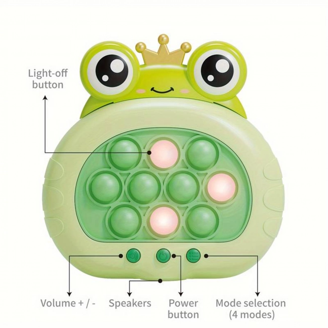 Jeu électronique anti-stress Grenouille POP IT