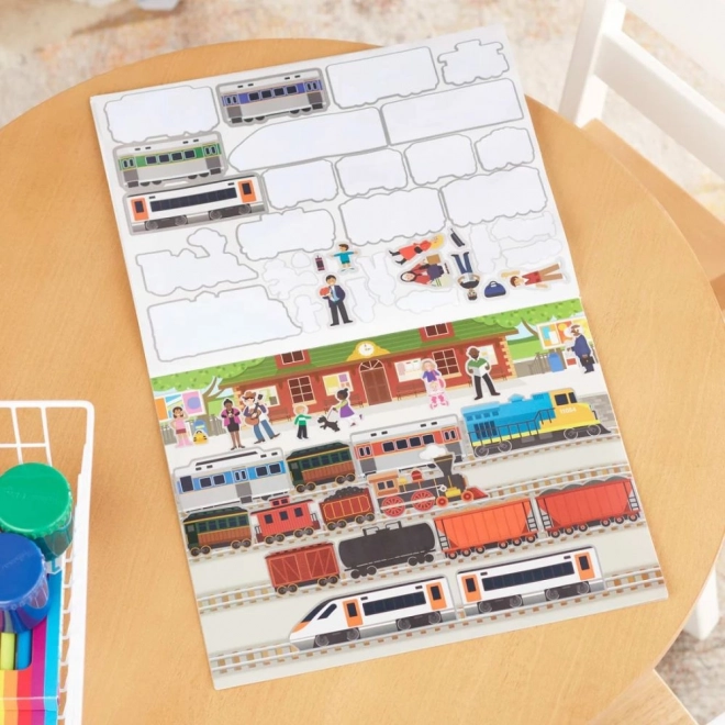 Melissa & Doug - wiederverwendbare Aufkleber Fahrzeuge