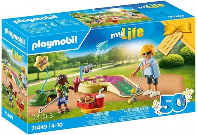 PLAYMOBIL MYLIFE Mini Golf Gift Set