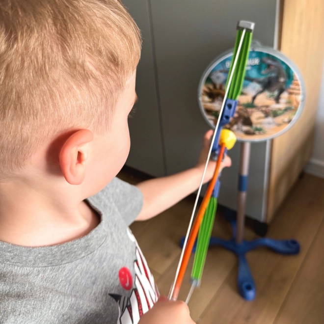 Bogenschießset für Kinder mit Dinosaurier-Motiv