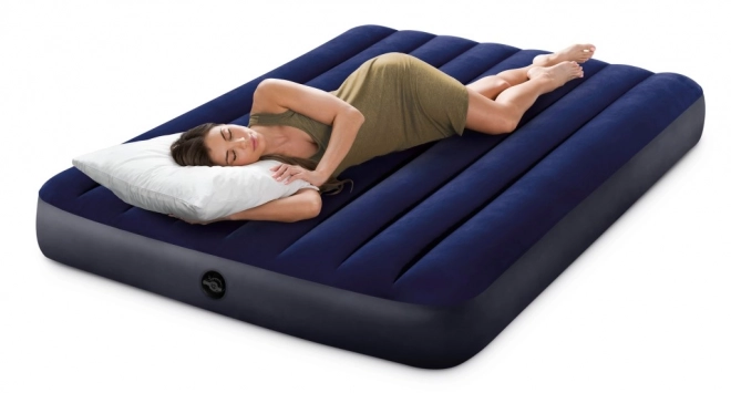 Opblaasbare matras INTEX Double Velour 191x137 cm