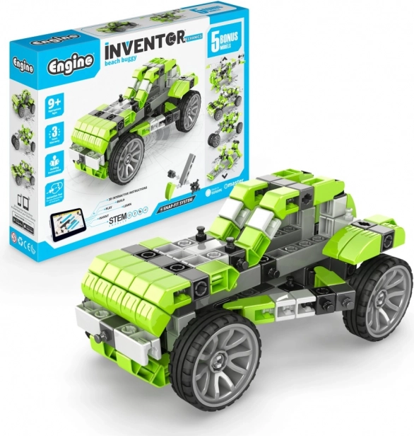 Engino Inventor Buggy – construction set of 5 models