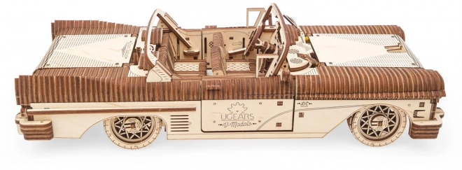 3D houten mechanisch automodel Droom Cabriolet