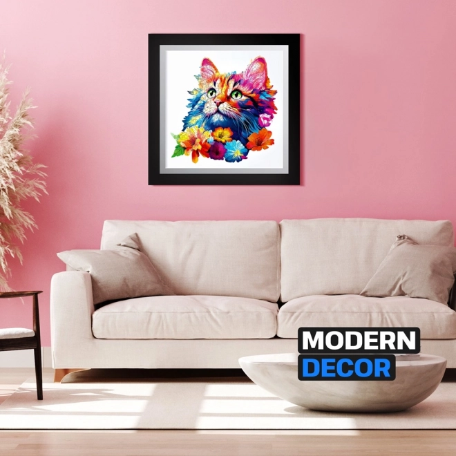 Houten Puzzel Kat 500 Stukken