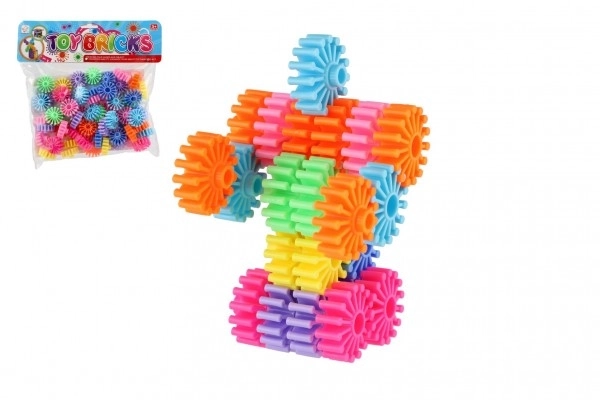 Colorful Building Set Gears – 60 pcs
