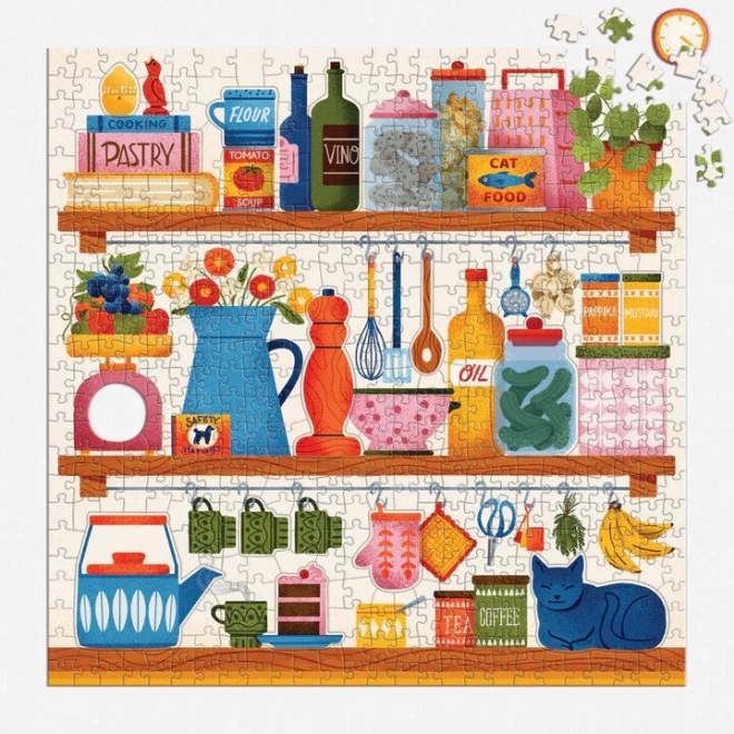 Puzzel basis keukenbenodigdheden 500 stukjes