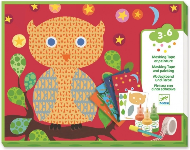 Magic Sponge Painting – Forest Animals