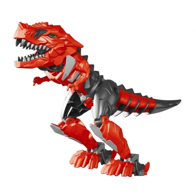 Robot opvouwbare dinosaurus rood