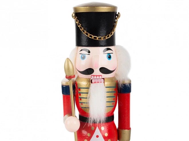 Houten notenkraker soldaat kerstdecoratie
