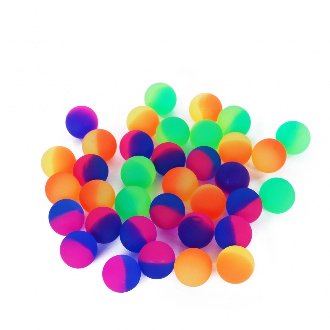 Springballen kleurrijk 38 mm