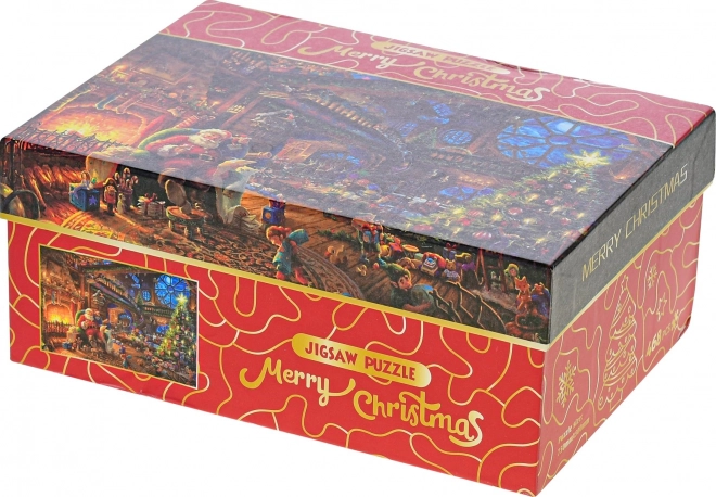 Cadeaudoos en voorbeeld in de verpakking