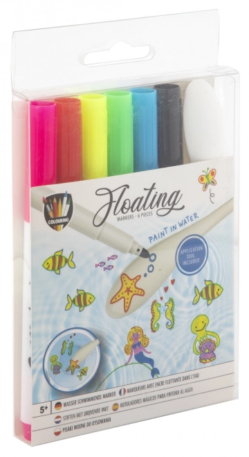 Set of Floating Markers
