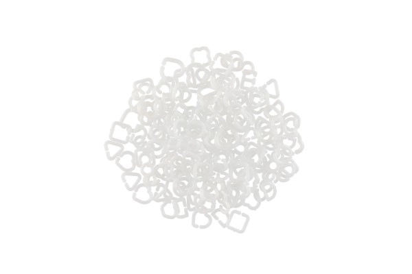 Céčka lichtgevend 150 st retro mix plastic in zak