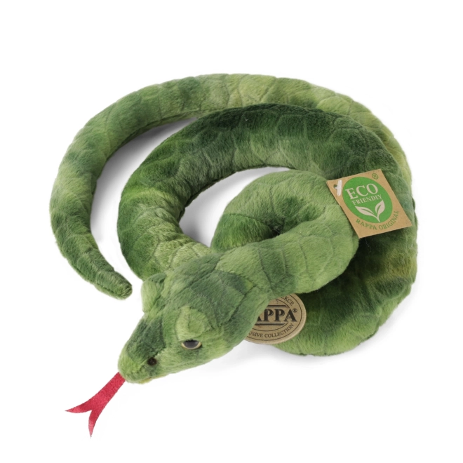 Eco-Friendly Green Plush Snake 90 cm