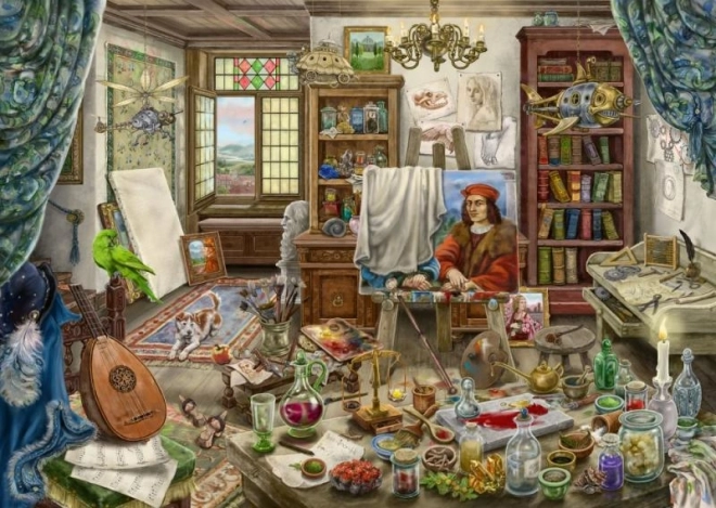 Puzzle Ravensburger Exit: Künstleratelier 759 Teile