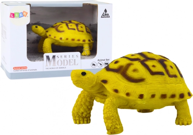 Sammelfigur Schildkröte gelb-braun