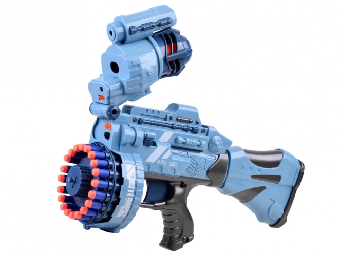 Grote blaster met schuimkogels