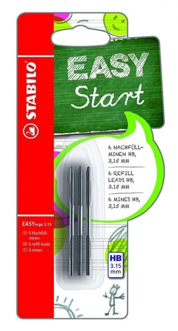 STABILO EASYergo navullingen voor potlood 3,15 mm
