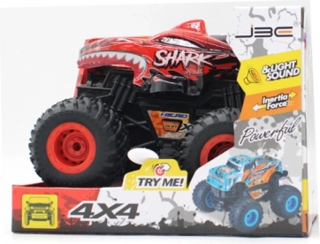 Auto Monster Truck Haai met lichten en geluiden
