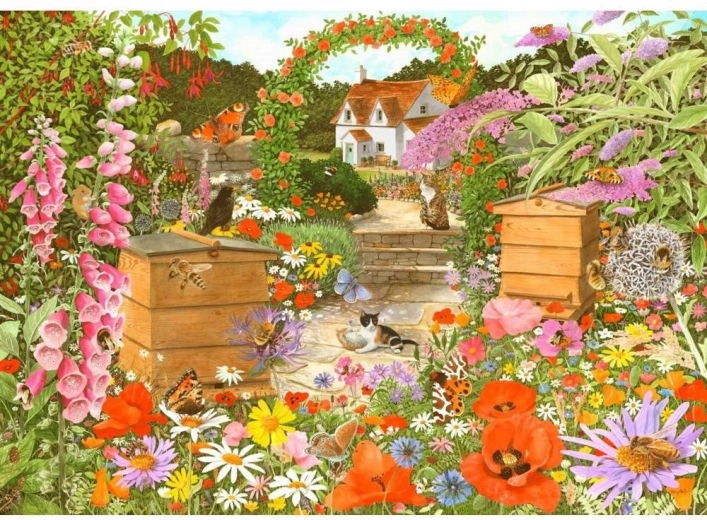 Bee Happiness Puzzle 1000 Pieces
