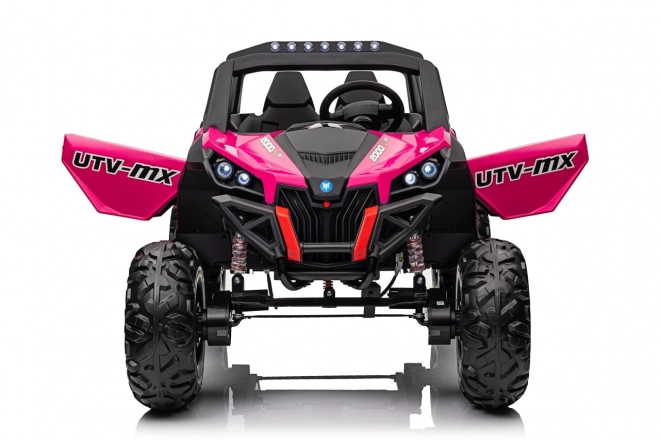 Kinder terreinwagen UTV-MX roze