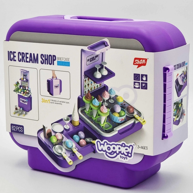 Woopie draagbare ijssalon 3-in-1 set 62st