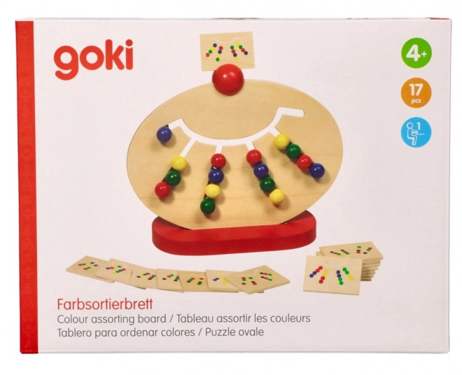 Ovaal voor het sorteren van kleuren Goki