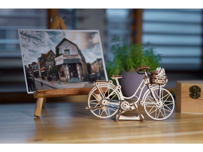 Puzzle mécanique en bois 3D Ugears Vélo Holland
