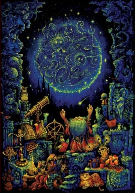 Lichtgevende puzzel Astrologie 1000 stuks