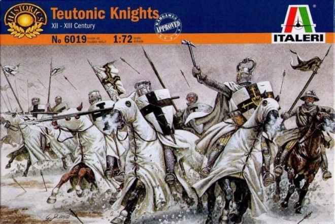 Chevaliers teutoniques – ensemble de figurines en plastique