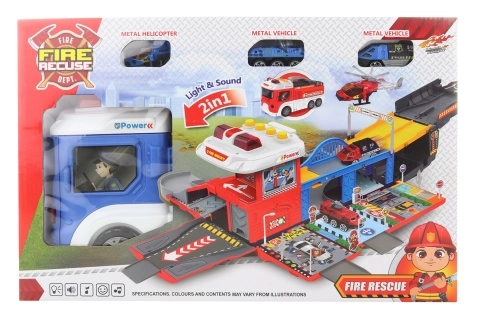 Auto dat opvouwt tot garage