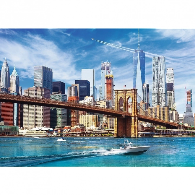 Puzzel 500 stukjes Uitzicht op New York Trefl