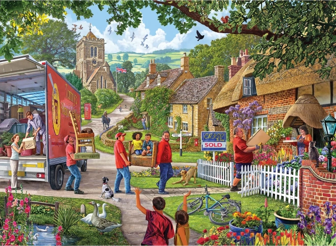 Puzzle Gibsons Déménagement 500 pièces