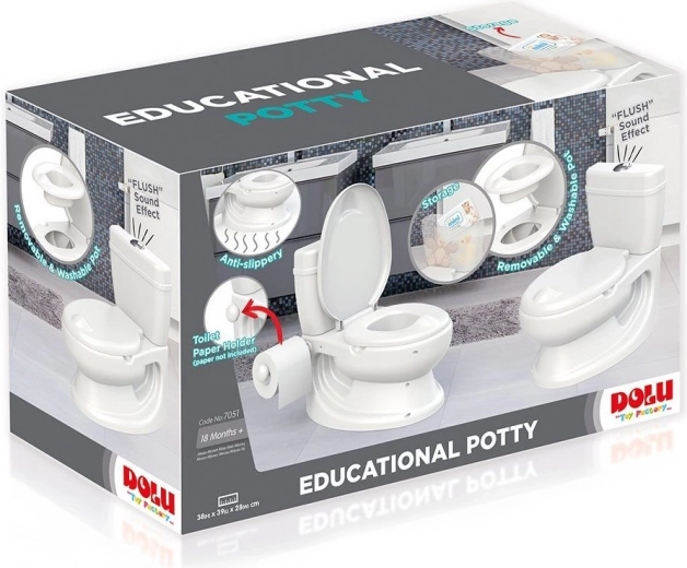 Realistisches Erlebnis mit Spülgeräusch