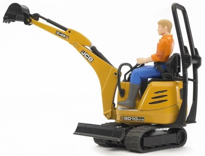Bruder BWORLD Micrograafmachine JCB met figuurtje