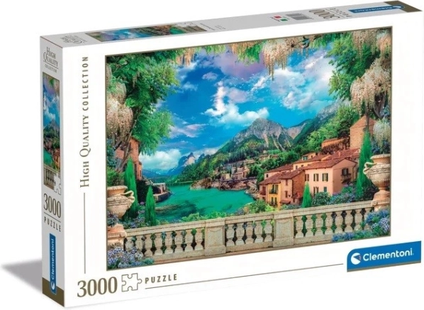 Puzzle 3000 pieces lake view Clementoni