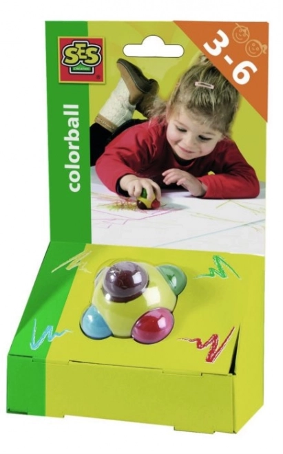 SES Kleurrijke Stiftbal voor Kinderen